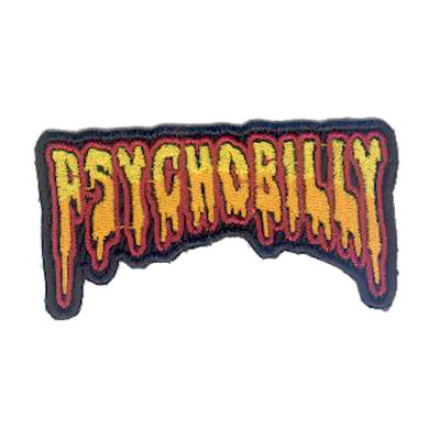 Psychobilly Patch Colour :