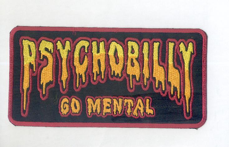 Psychobilly Back Patch :